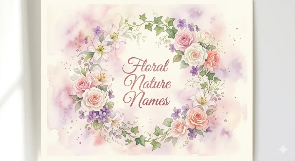 Nature Names For Girls