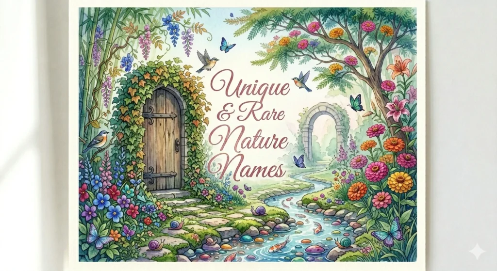 Nature Names For Girls