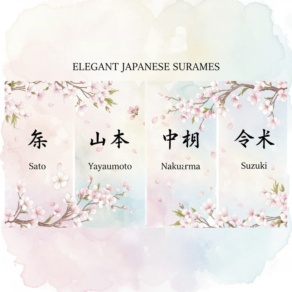 Japanese Last Names For Girls