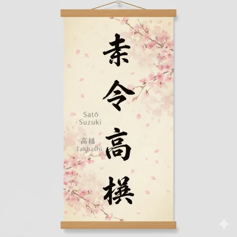 Popular Japanese Last Names