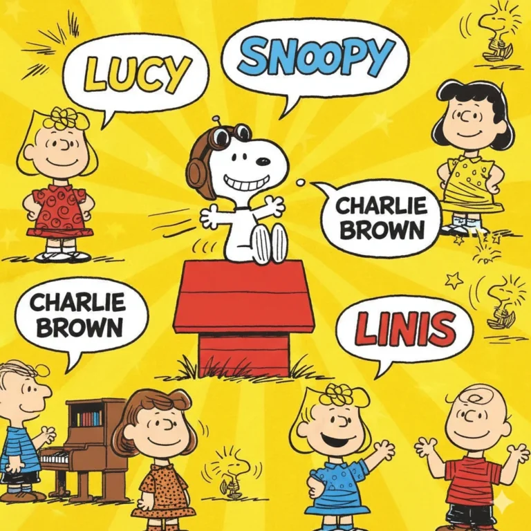 Snoopy Character Names