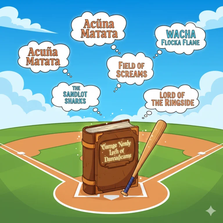 funny fantasy baseball names