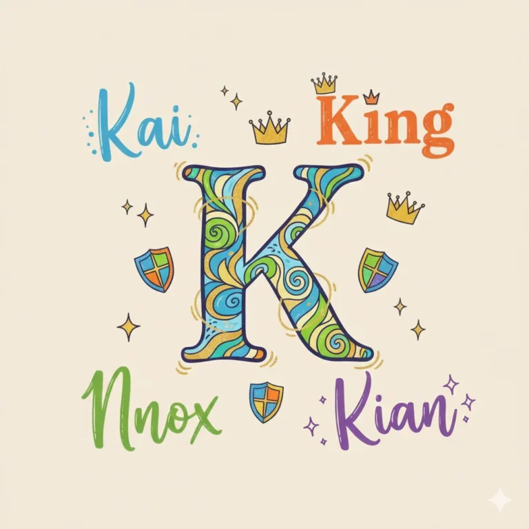 Boys Names That Start With K