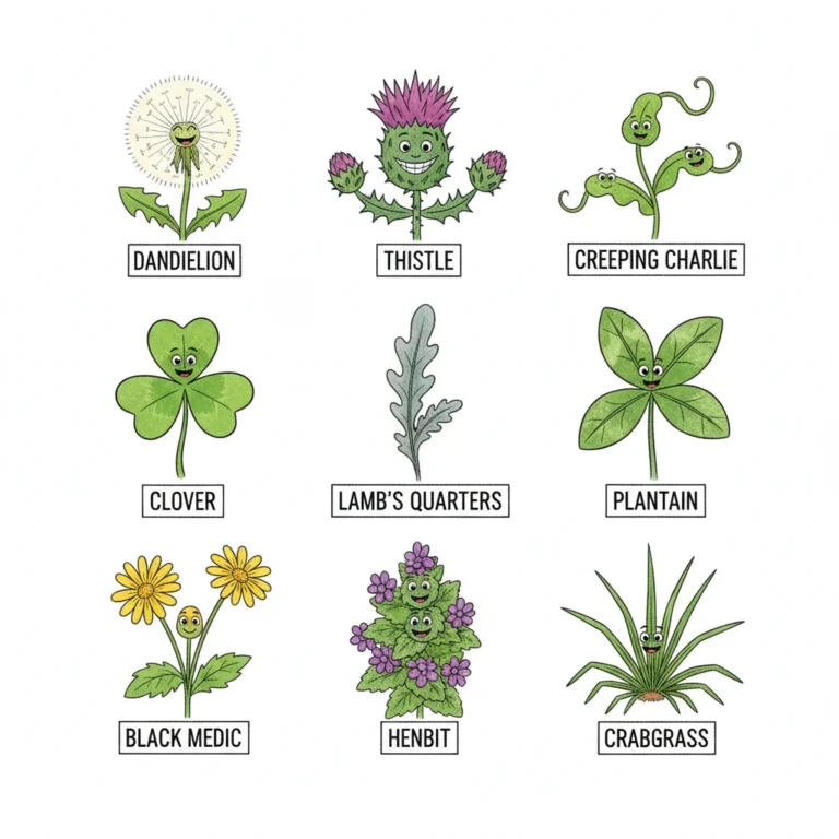 types of weeds with names