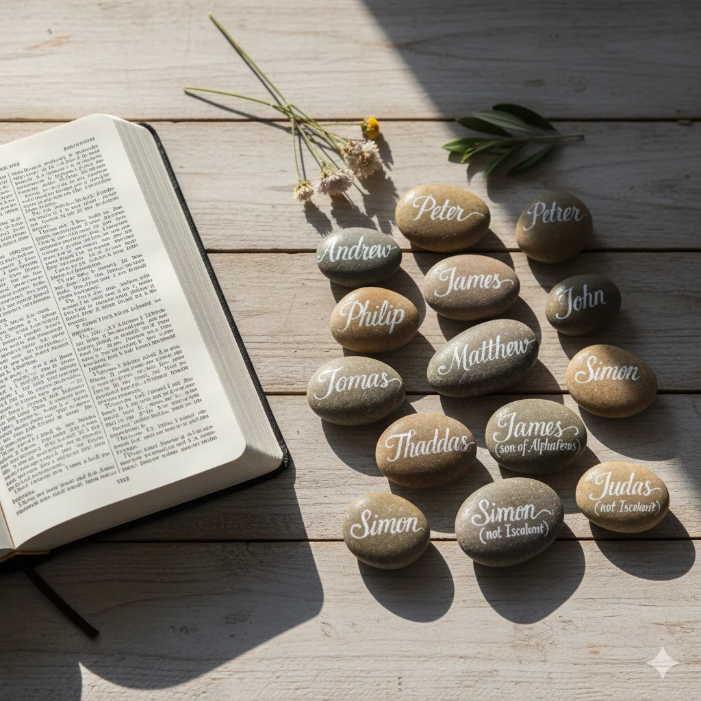 names of the 12 apostles