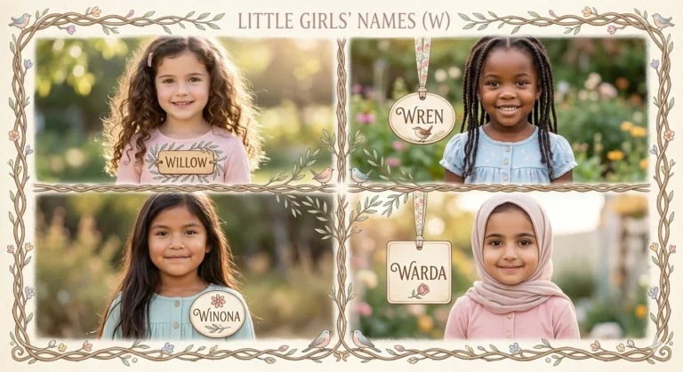 W Names For Girls