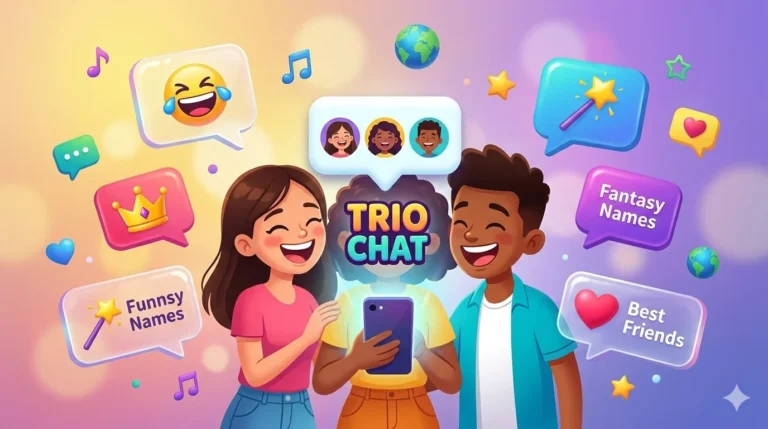 Trio Group Chat Names