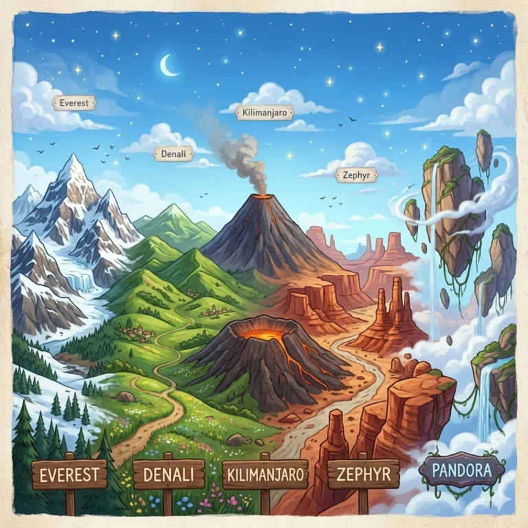 mountain names
