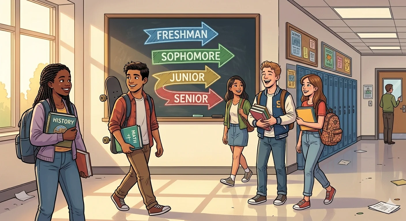 High School Grades Names