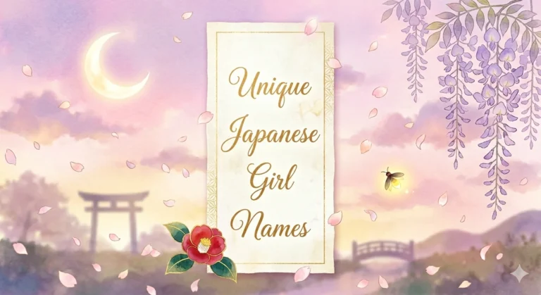 Unique Japanese Girl Names