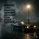black car names