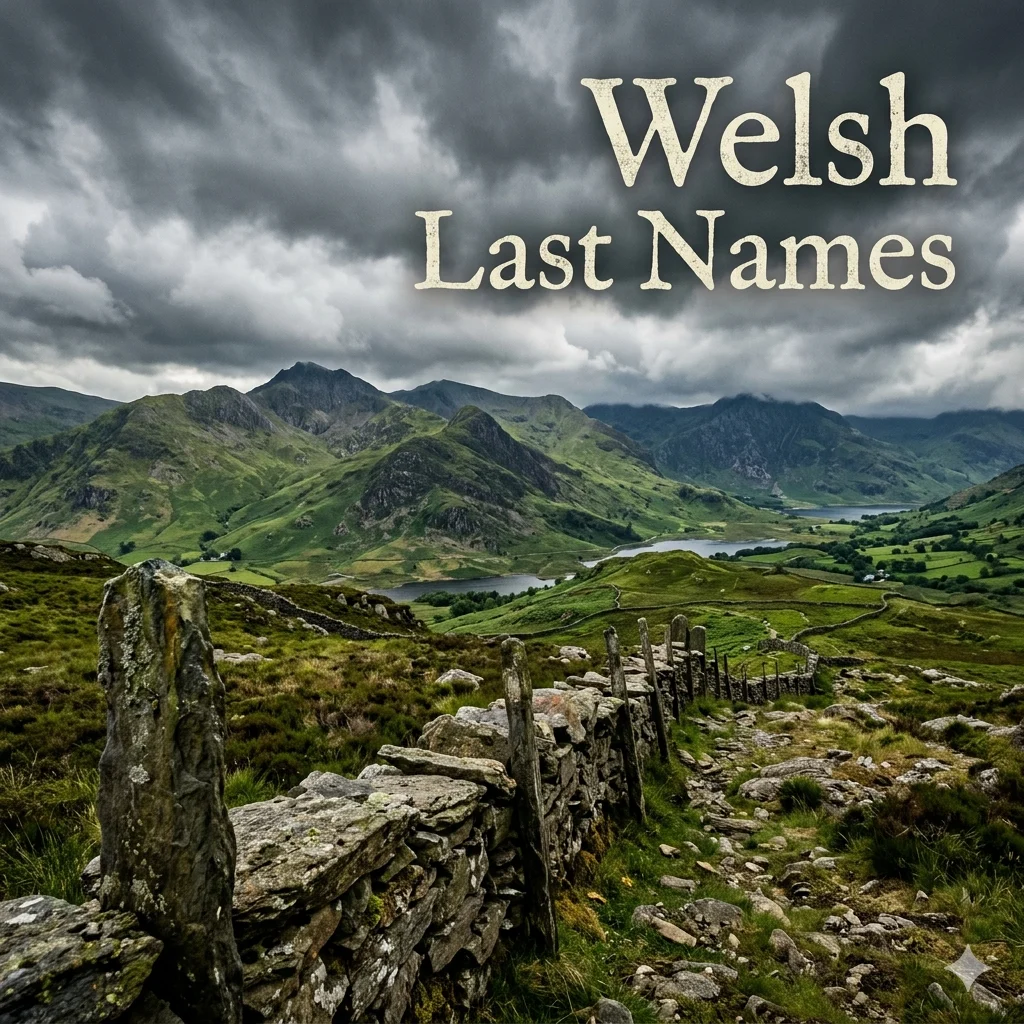 welsh last names